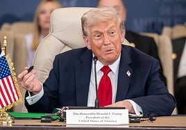 El presidente de EE UU, Donald Trump.