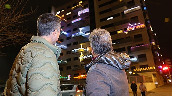 La Ciudad de la Comunicación vuelve a vestirse de Navidad con nuevos edificios iluminados