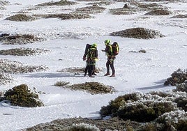 Momento del rescate.