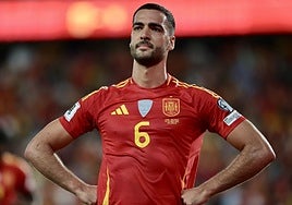 Mikel Merino celebra uno de los dos tantos logrados en Zorrilla el pasado mes de octubre.