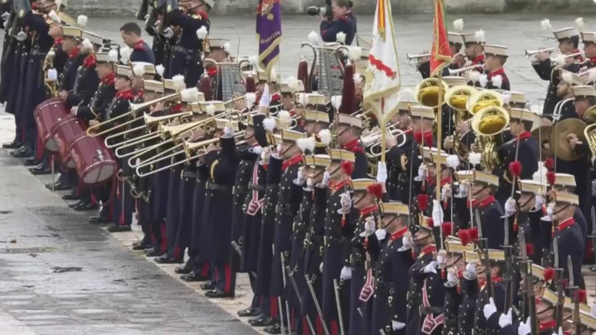 Los Reyes inician su agenda institucional de 2025 con la tradicional Pascua Militar