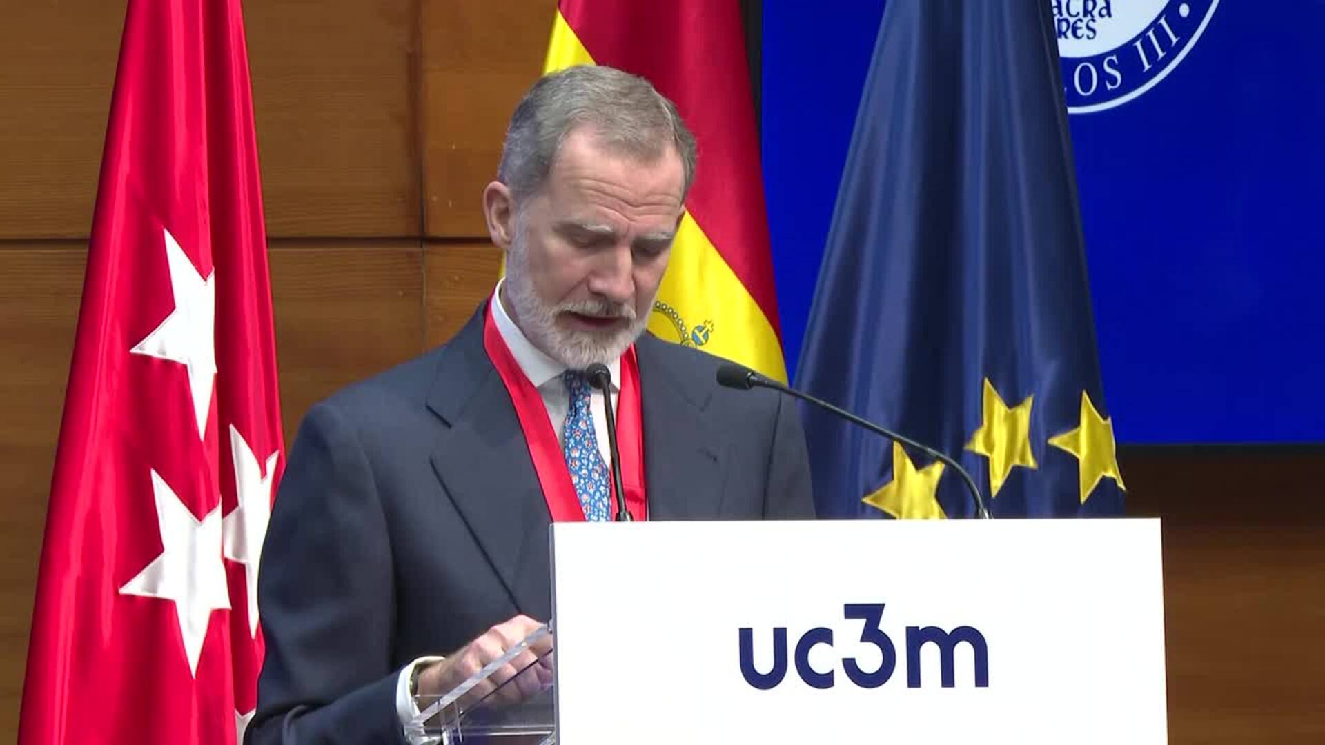 Rey Felipe VI: "La dignidad humana debe respetarse siempre, ante cualquier circunstancia"