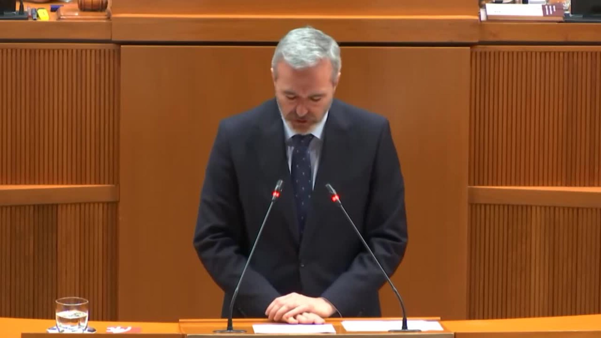 Azcón afirma que el PSOE de Alegría "va a defender la voz que le dicten desde la Moncloa"
