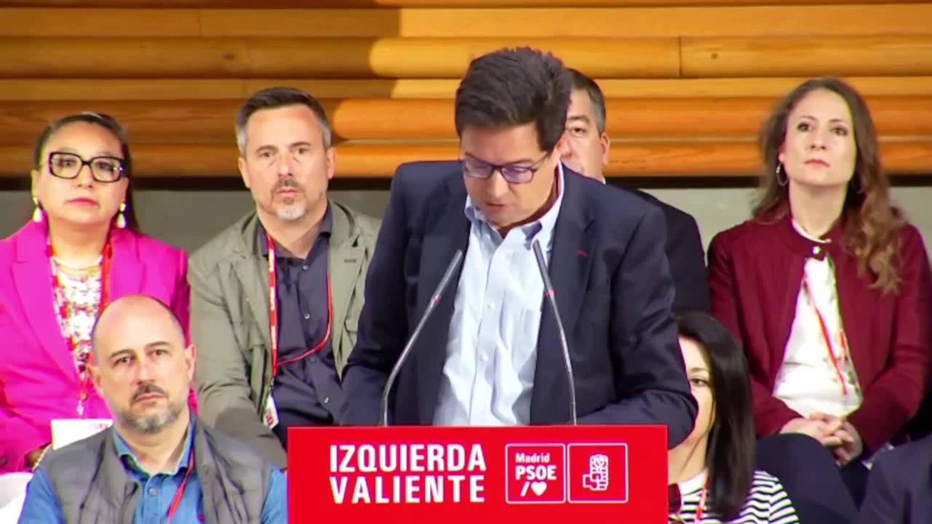 López critica que PP copie los discursos de Vox y que Ayuso "encabece la decadencia moral"