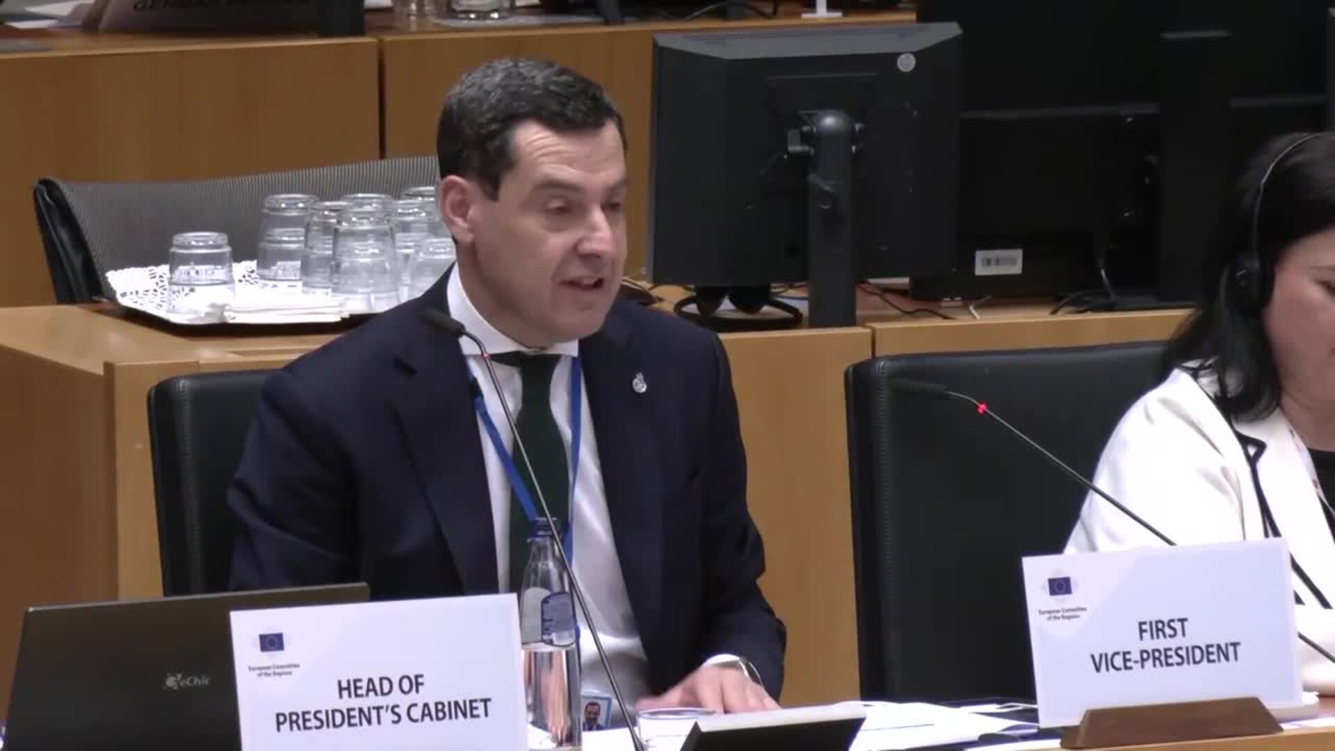 Moreno solicita en Bruselas analizar causas de apagón y mejorar infraestructuras energéticas