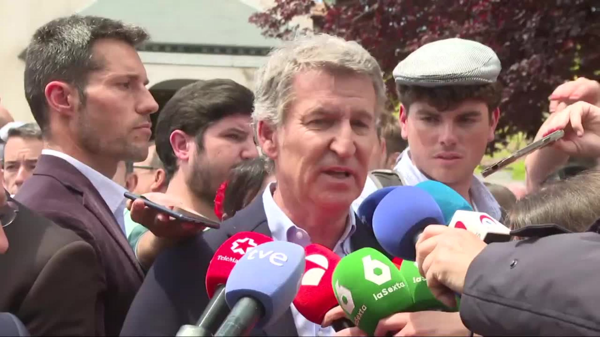 Feijóo dice que Sánchez "se calló" en el Congreso y no respondió a sus preguntas