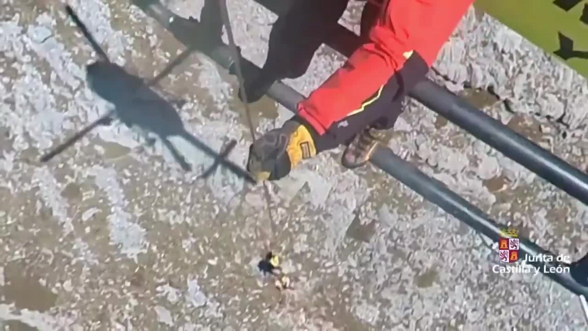 Rescatado un montañero a 500 metros de la cima del Espigüete, en Palencia