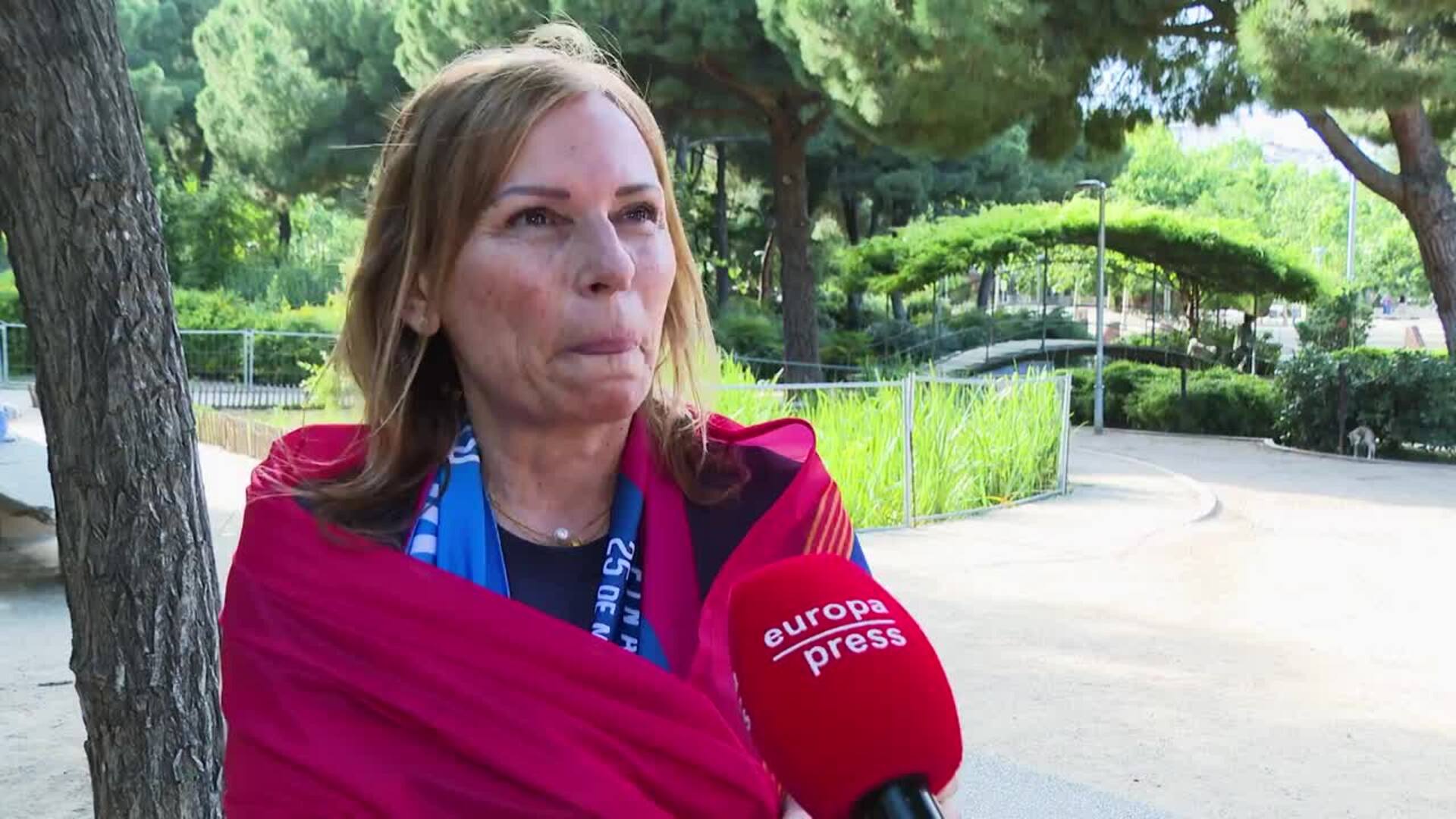 La afición del Barça ultima detalles antes de viajar a la final de la Women's Champions League