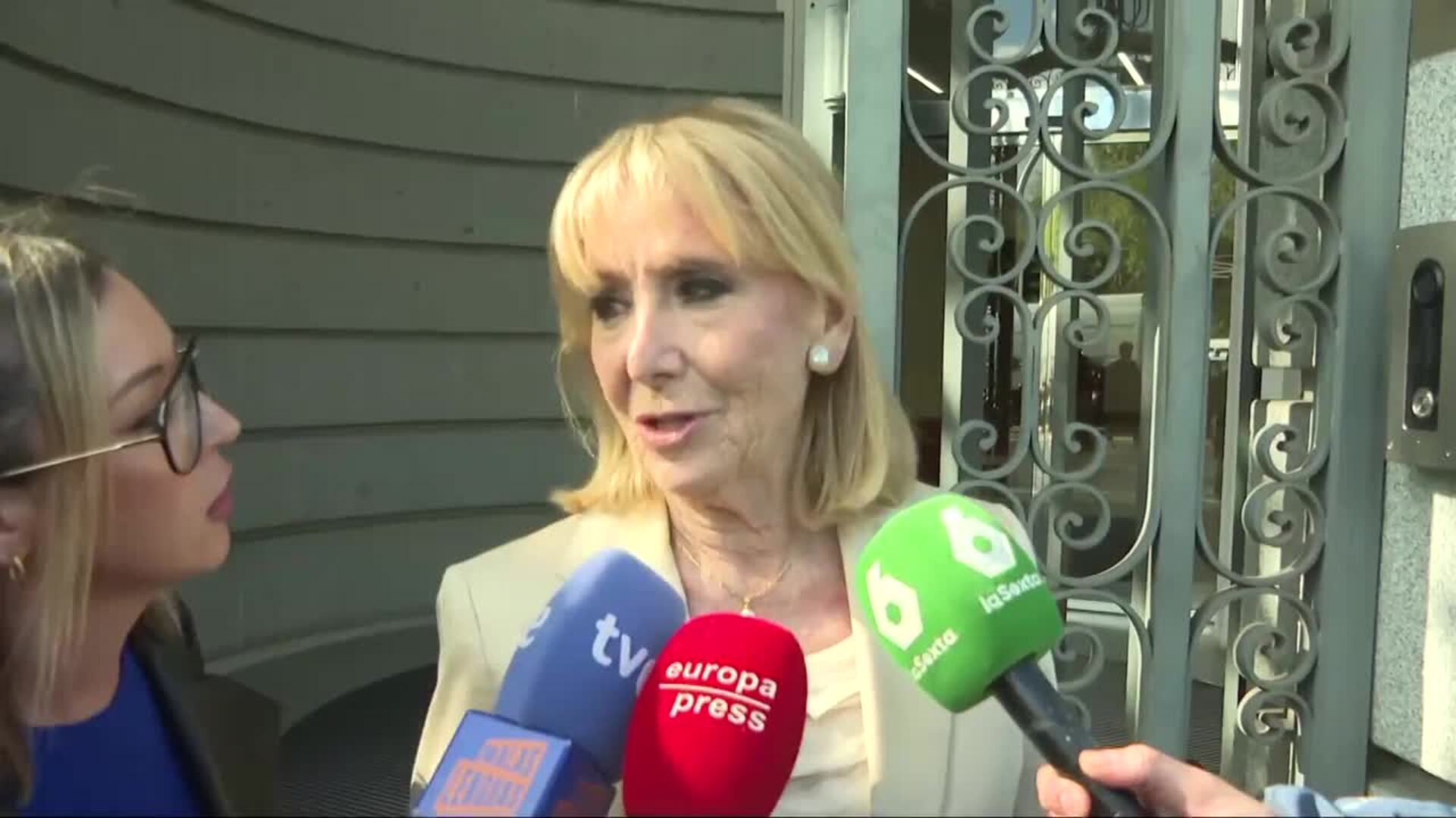 Esperanza Aguirre: "La línea de Ayuso la debería seguir todo el PP"
