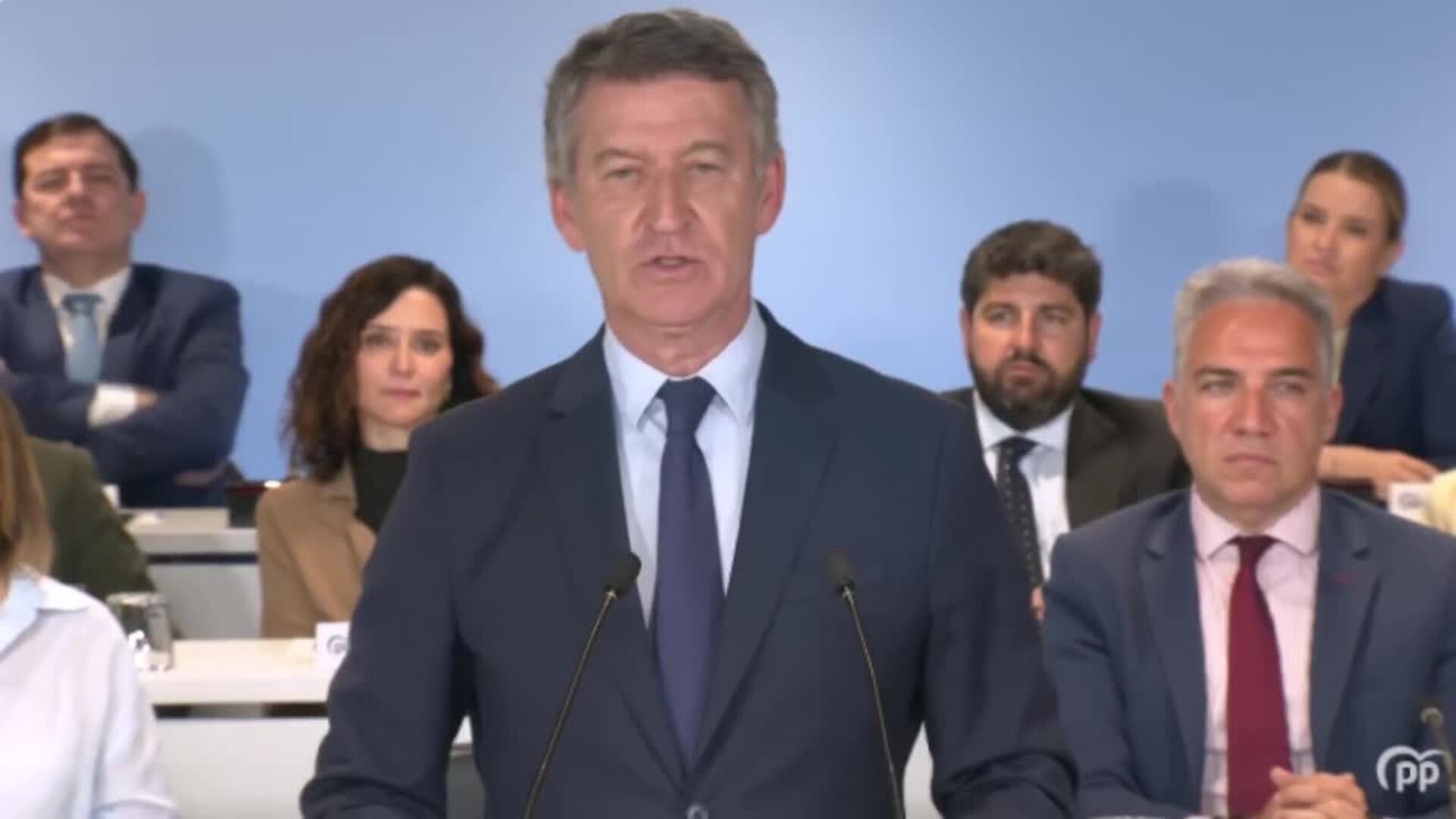 Feijóo presenta el congreso del PP como la puerta para "rescatar a España de Sánchez"