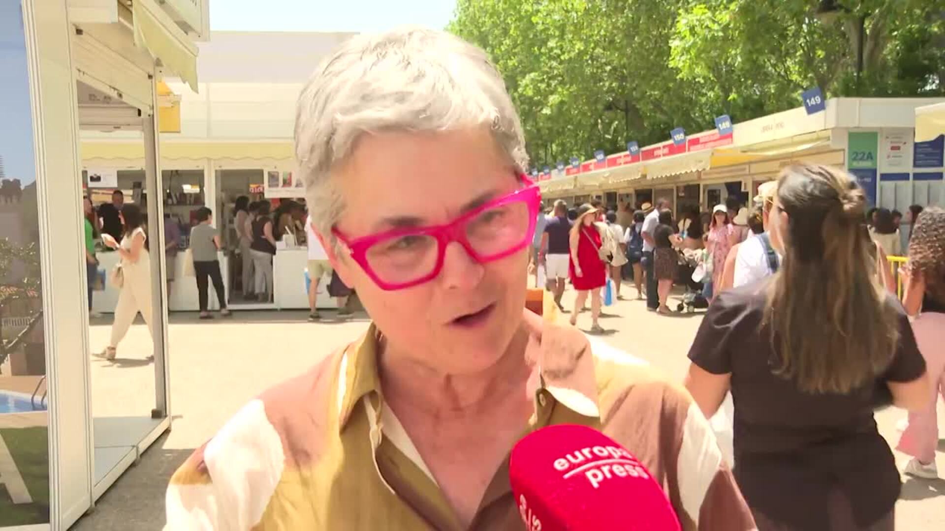 Eva Orúe destaca la vitalidad del libro físico y el éxito de la Feria del Libro de Madrid