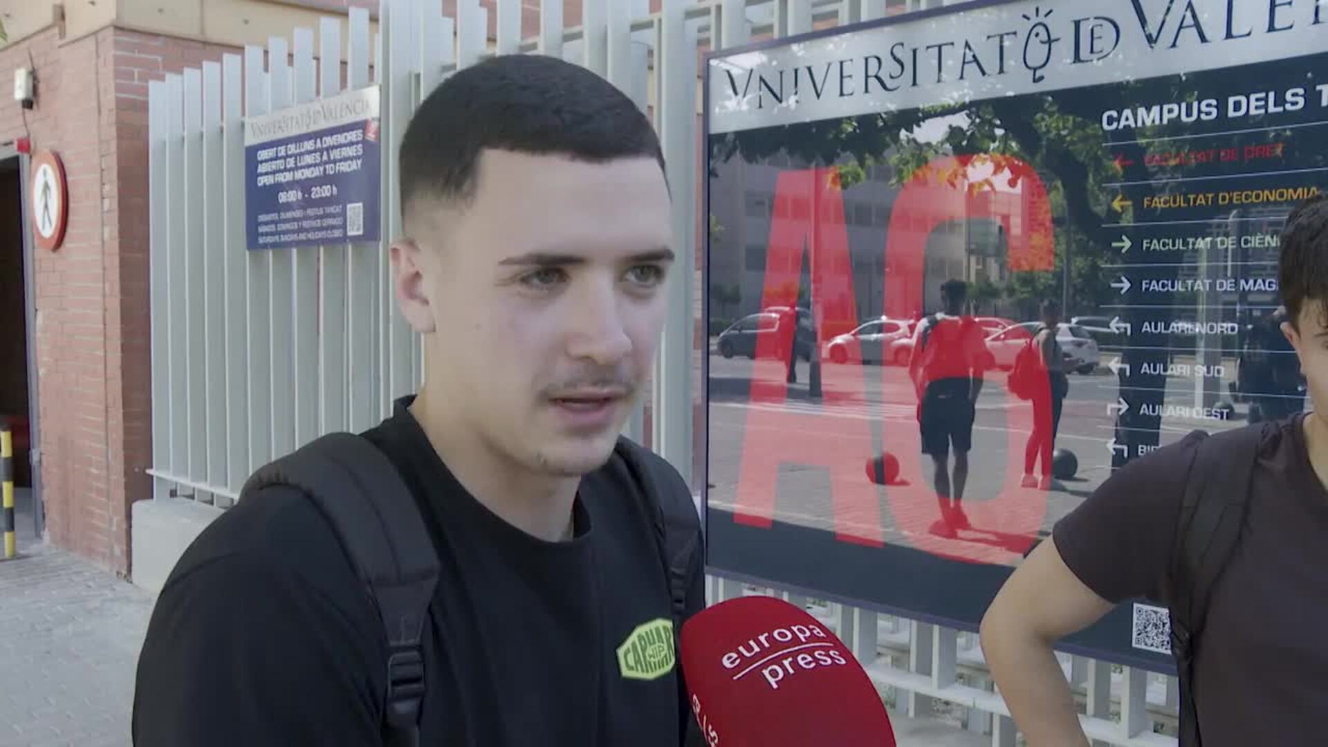 Alumnos de la PAU afectados por la dana: "Para nosotros el curso empezó en febrero"