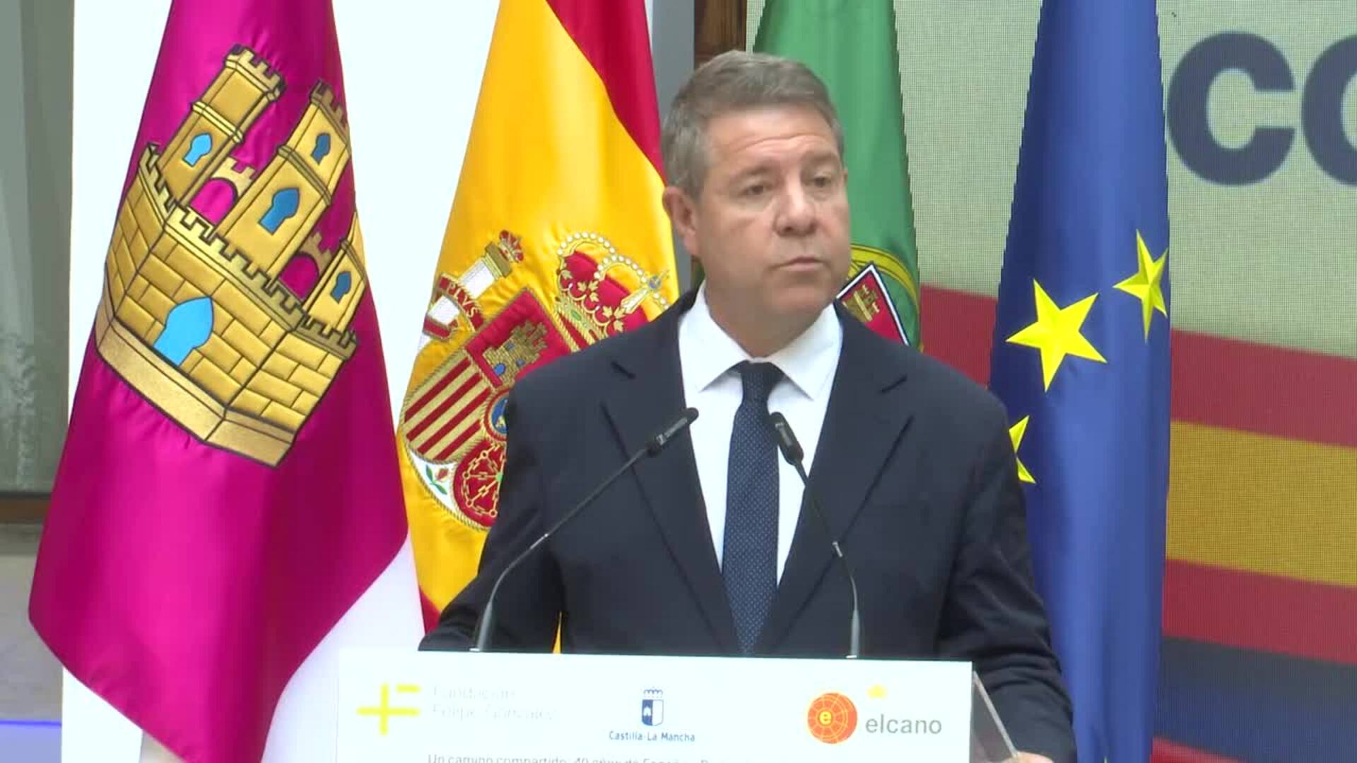 Page celebra los 40 años de España en la UE