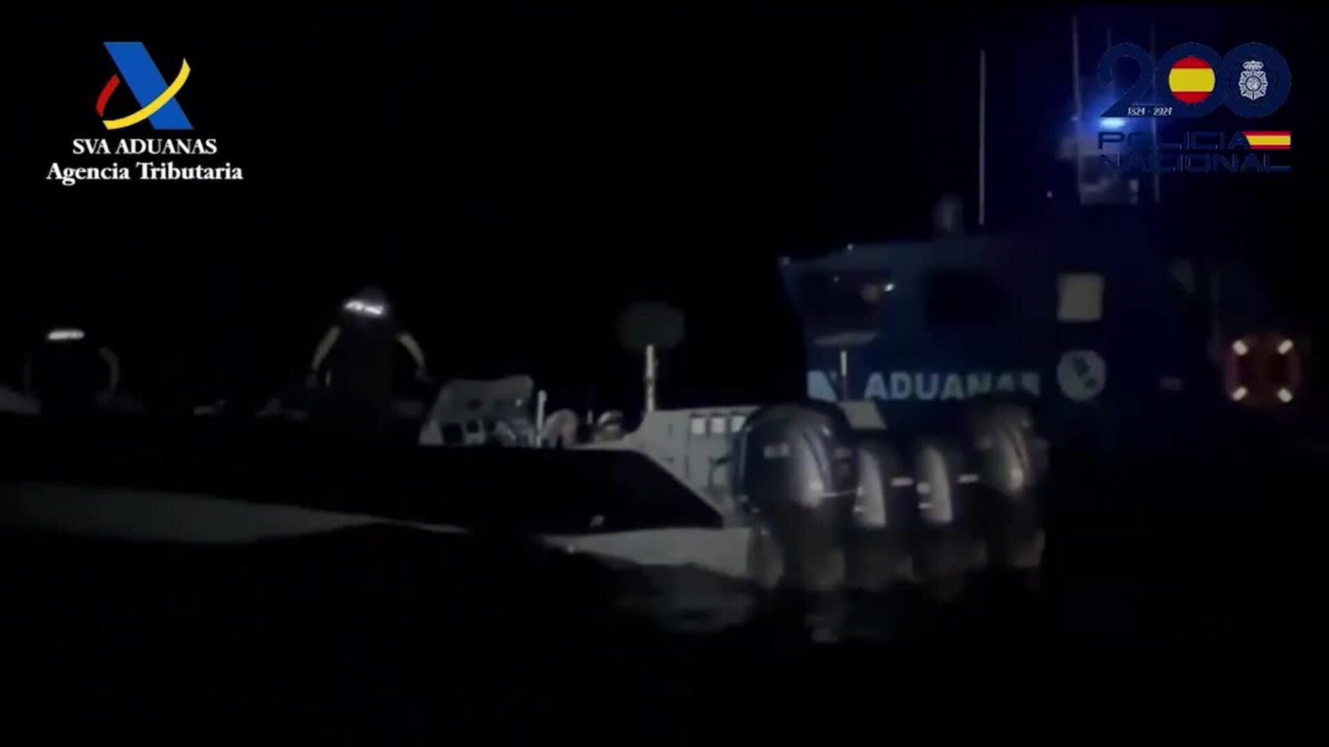 Detenidas dos personas en una embarcación en la costa de Huelva con 3.250 litros de combustible