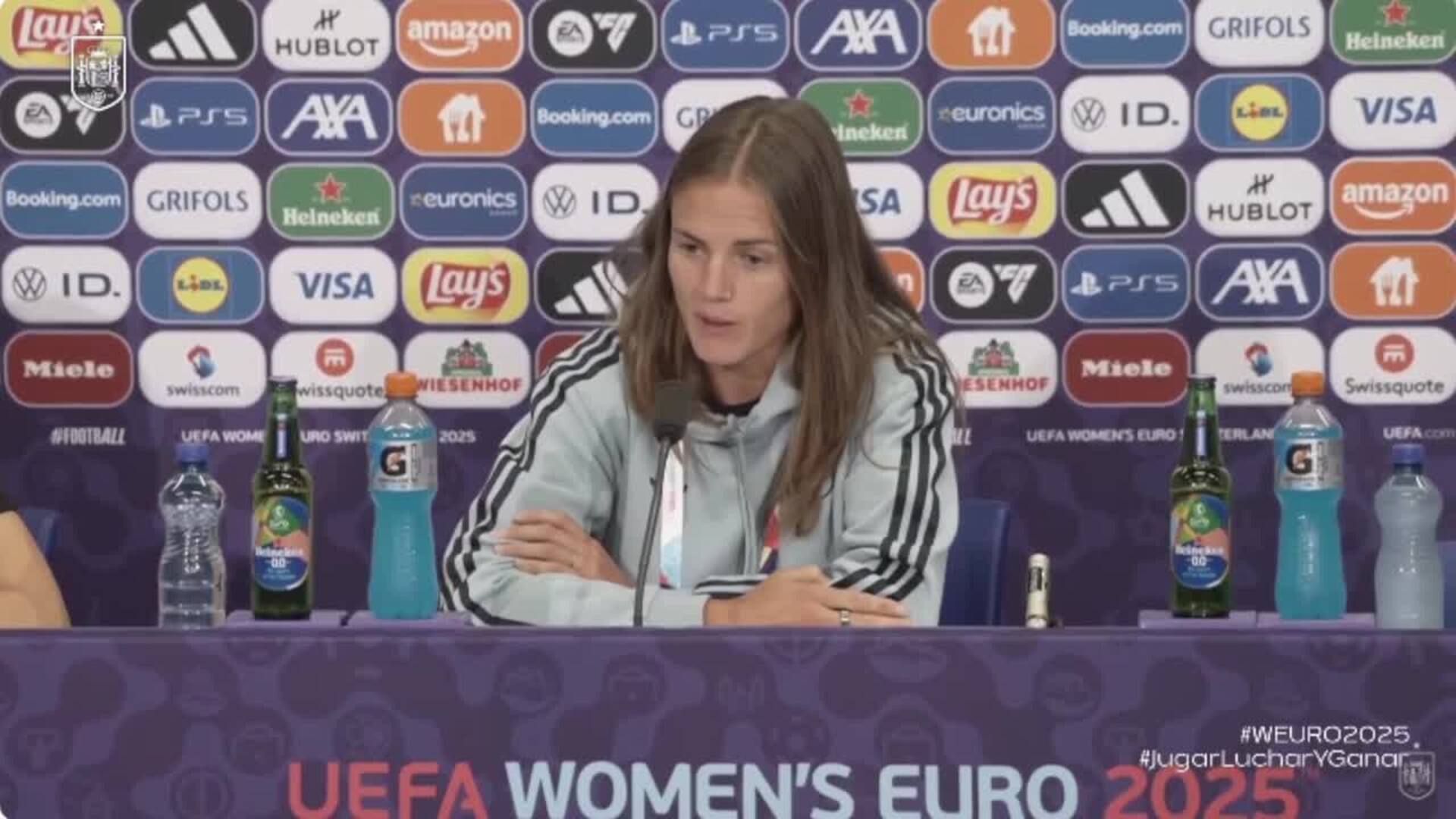 Irene Paredes: "El equipo llegó en un momento tranquilo, de madurez"