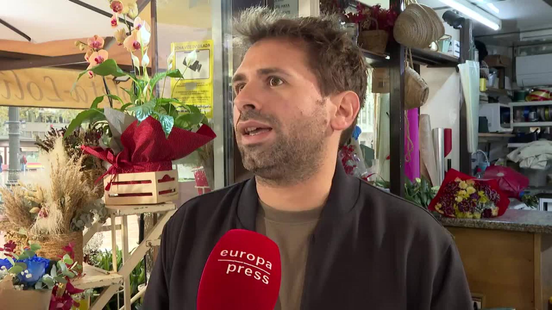 Floristerías que el año pasado no vendieron por la dana vuelven a comercializar