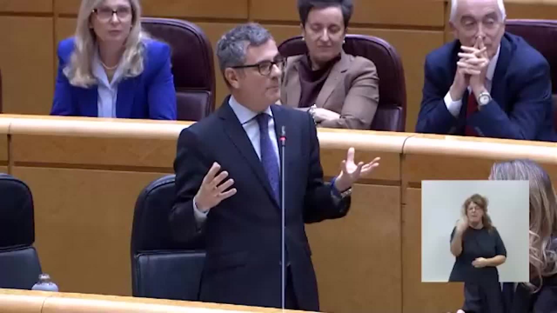 Bolaños emplaza a designar los sustitutos de Conde-Pumpido y otros tres magistrados del TC