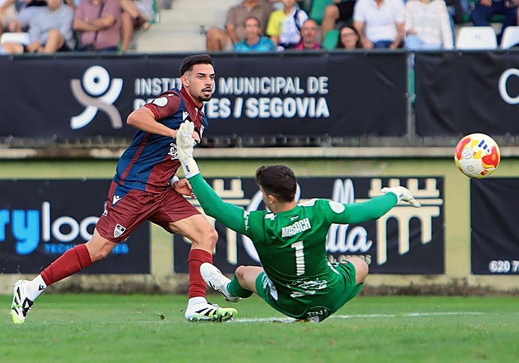 El 'mejor' goleador de la Sego marca un tanto cada tres partidos enteros