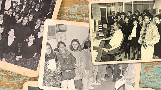 Búscate en el recuerdo: visitas escolares a El Norte de Castilla en 1993