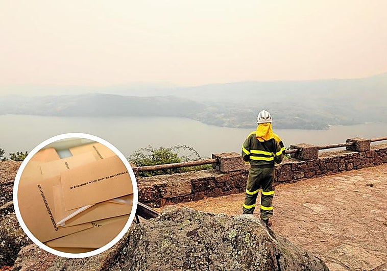 Los pueblos más afectados por los incendios premian al PP y a Vox y castigan al PSOE