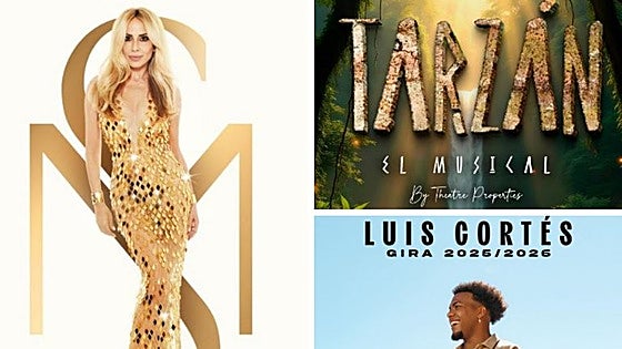 El musical de 'Tarzán', el concierto de Marta Sánchez y Luis Cortés y el monólogo 'Un payaso en el Congreso'