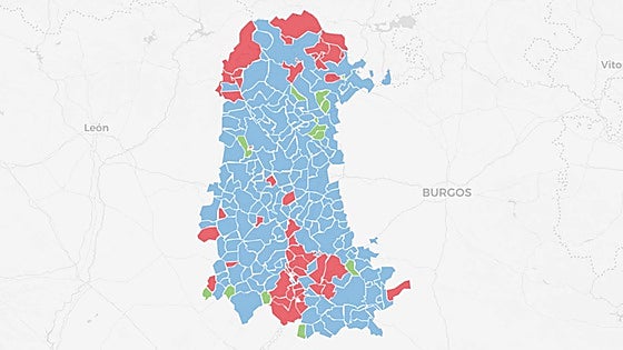 Así se votó en Palencia: el PSOE gana en la mayoría de los barrios, pero la suma de PP y Vox es muy superior