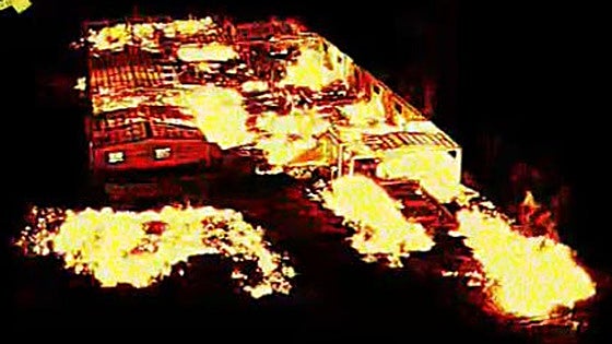 Así vieron los drones de última generación el incendio de La Bañeza: «Ven lo que el ojo humano no alcanza»