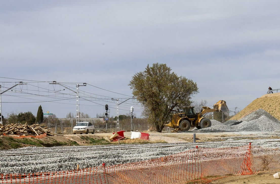 Así avanzan las obras del Ave a Cantabria en el acceso sur de Palencia ...