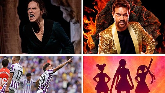 La Malquerida, dos shows humorísticos, el Real Valladolid y un tributo a Las Guerreras K-Pop