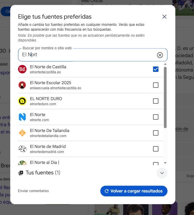 Cómo elegir a El Norte de Castilla como tu fuente favorita de noticias ...
