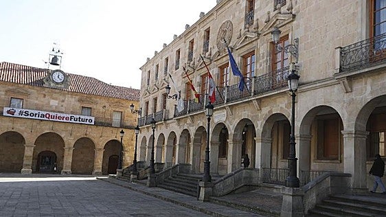 La Guardia Civil registra dependencias del Ayuntamiento de Soria por orden judicial