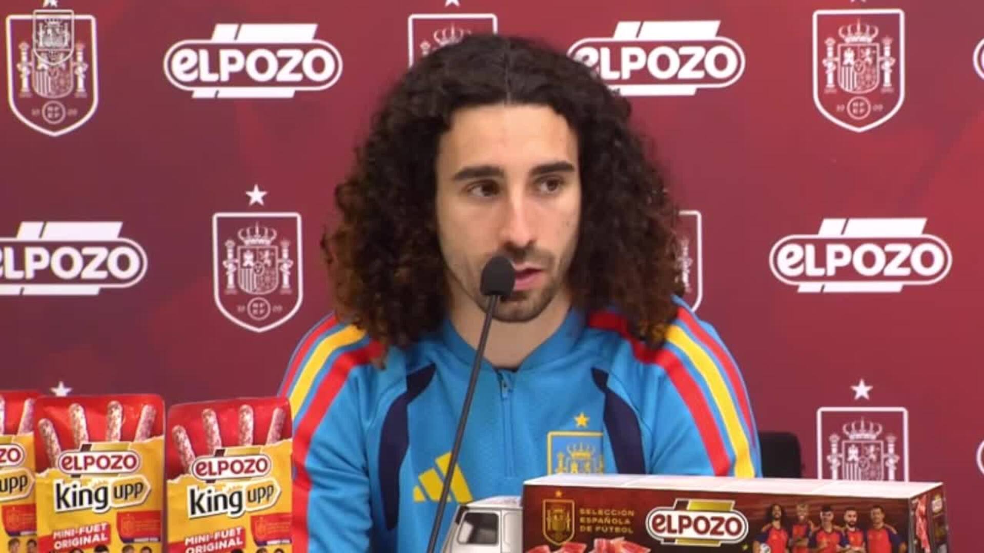 Marc Cucurella: "La ilusión de jugar un Mundial es algo único"
