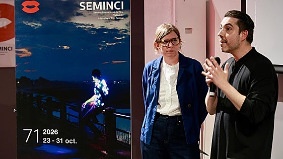La luz artificial en la noche del Mekong, cartel de la 71 Seminci