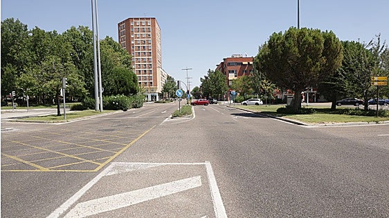 Cortados desde este lunes dos carriles de salida de la ciudad en la avenida de Salamanca