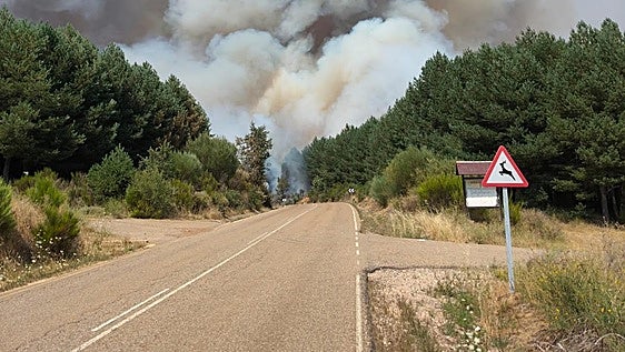 Un incendio de nivel 2 de gravedad en La Utrera obliga a evacuar o confinar a más de 100 personas
