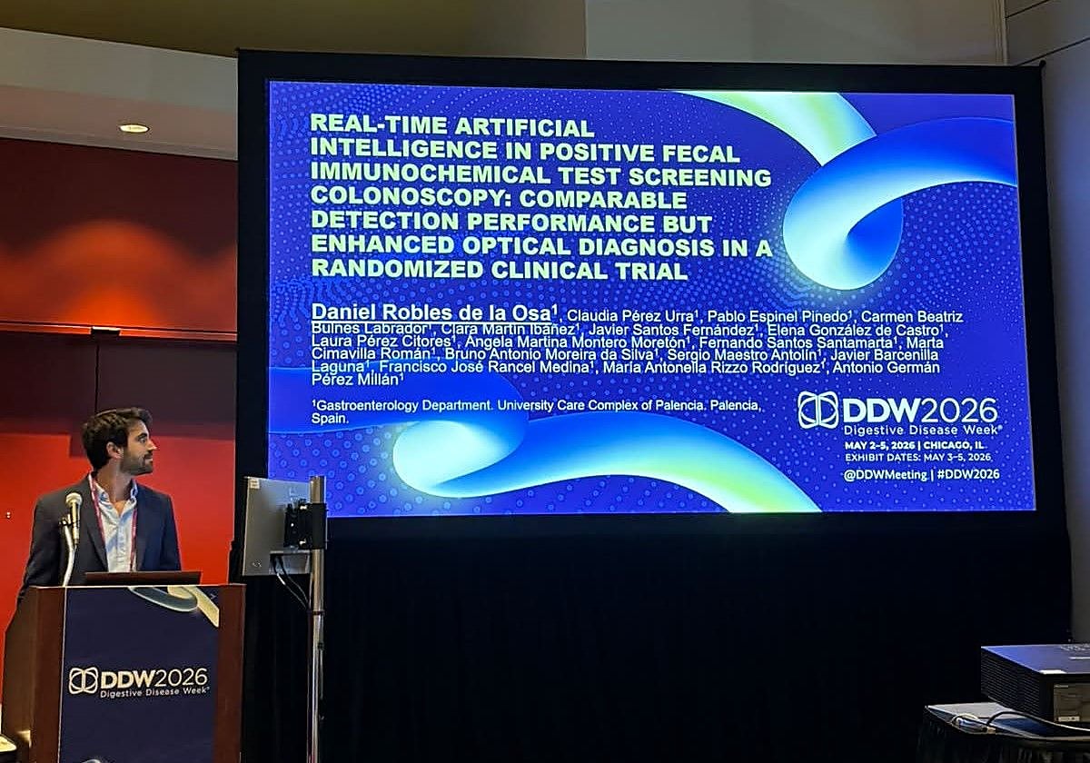 El Hospital Río Carrión participa en el congreso mundial de Digestivo de Chicago con un estudio sobre inteligencia artificial | El Norte de Castilla