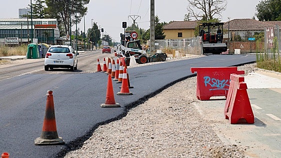 El Camino Viejo de Simancas encara siete meses de rehabilitación con una primera fase de obras sin cortes