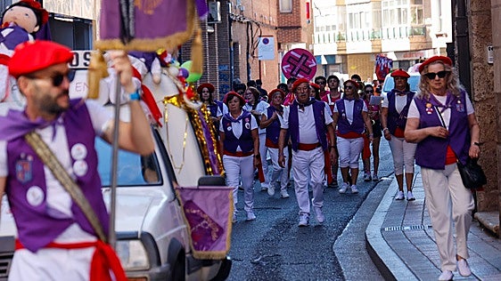 Las imágenes de la Fiesta de San Antolín en las calles de Palencia