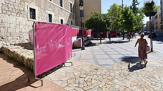 La Feria de Día estrena un vallado especial en tres zonas para proteger el entorno patrimonial de Valladolid