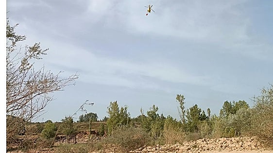 Activado el nivel 1 de peligrosidad por un incendio en la comarca de Aguilar de Campoo