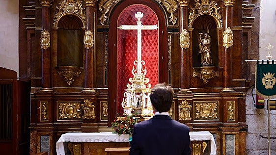 Roban un ángel del siglo XVII de uno de los altares de la Iglesia de la Vera Cruz y un cuadro en San Pablo