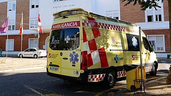 Herido un motorista tras salirse de la carretera en Alba de Cerrato