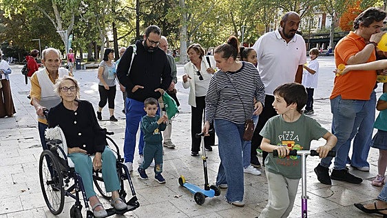 Acremif reivindica una Palencia sin barreras en la Fiesta de la Rueda