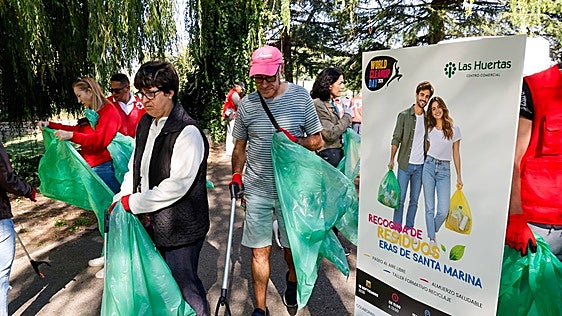 Jornada de limpieza en las Eras de Santa Marina