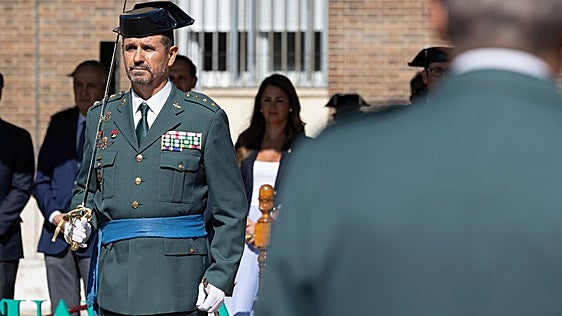 Las imágenes de la toma de posesión de Gustavo Dorda como nuevo jefe la Comandancia de la Guardia Civil en Valladolid