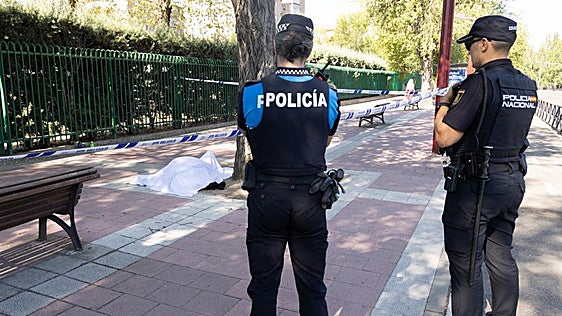 Muere un indigente al sufrir una indisposición cuando iba en bici, caerse y chocar contra un árbol en La Rondilla