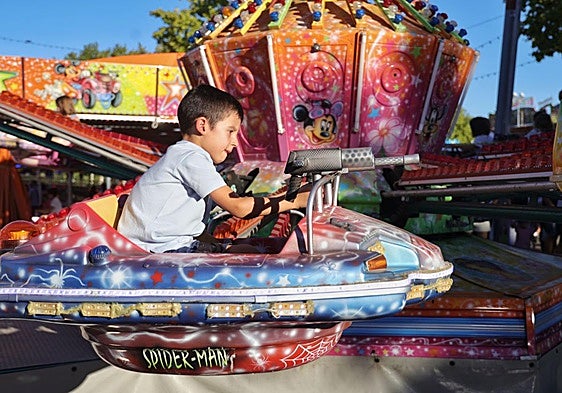 Los niños disfrutan de su día en la Feria de Valladolid