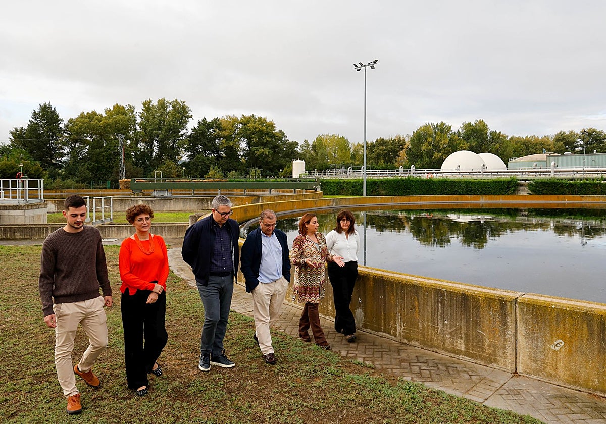 La depuradora de Palencia encabeza un programa europeo para transformar el fósforo en fertilizante