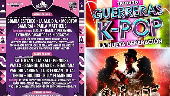 Mucho baile con un cabaret y una gala flamenca, el festival Conexión 8.0 y un tributo a las guerreras K-Pop