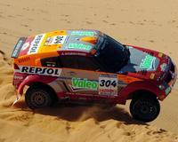 Carlos Sainz y Marc Coma mantienen sus lideratos a las puertas de Mauritania